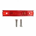 Truck-Lite Led, Red Rectangular, 5 Diode, Marker Clearance Light, Pc, 2 Screw, Fit N Forget M/C, 12V 35375R3